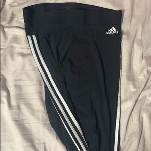 Adidas striped leggings